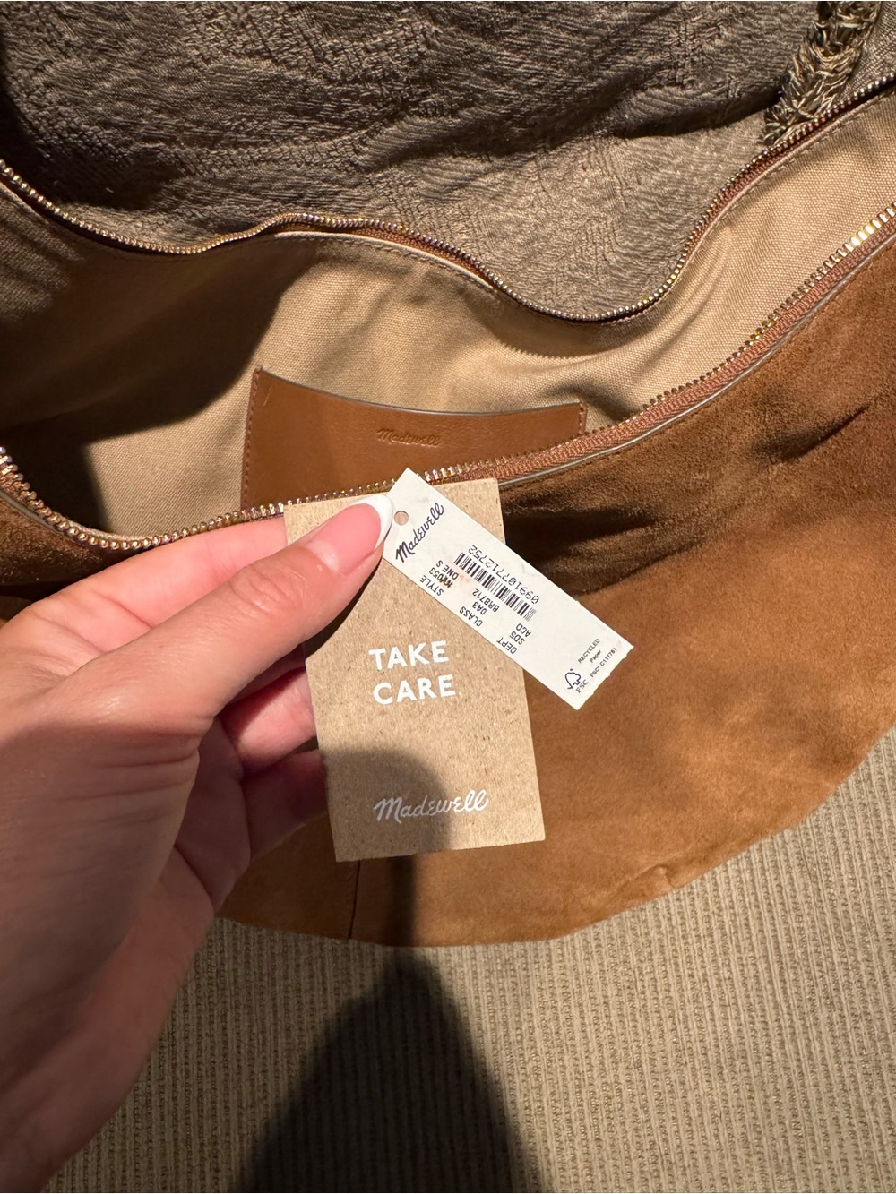 Madewell suede bag - Picture 3 of 10